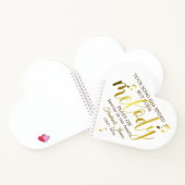 Music Funeral Heart Guest Book Notitieboek (Binnen)