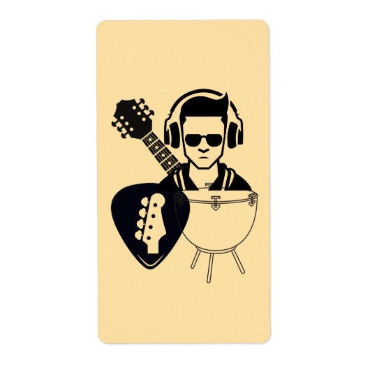 Music Galore Etiket (Voorkant)