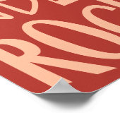 Music Genres Word Collage poster (Hoek)