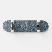 Music Genres Word Collage skateboards (Horizontaal)
