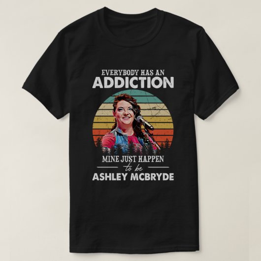 Music Gift Mine is toevallig Ashley McBryde T-shirt (Design voorkant)
