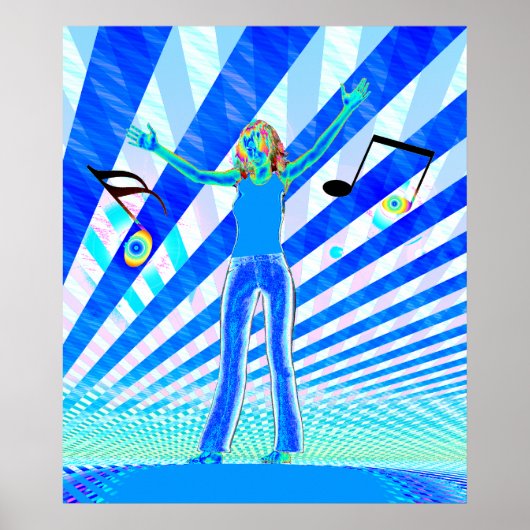 Music Girl Poster (Voorkant)