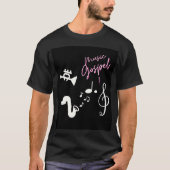 Music gospel  t-shirt (Voorkant)