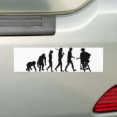 Music Guitar Player Bumpersticker (Op auto)