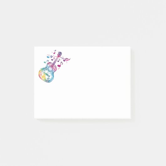 Music Guitar Post-it® Notes (Voorkant)