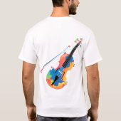 Music Guitar T-shirt (Achterkant)