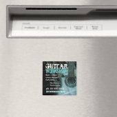Music Guitar Workshop Promo Magnet (Insitu (Vaatwasser))