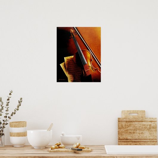 Music Harmony Poster (Keuken)