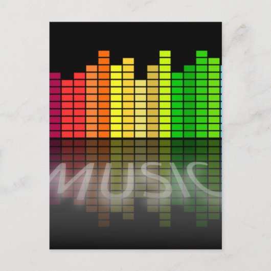 Music Holiday Briefkaart (Voorkant)