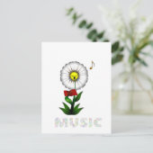 Music Holiday Briefkaart (Staand voorkant)