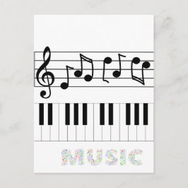 Music Holiday Briefkaart