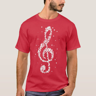 Music in black and white Musician Music teachers T-shirt