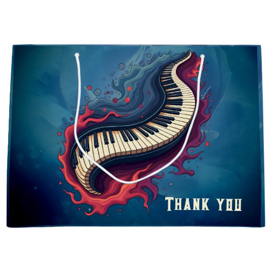 Music in motion, the curved piano. groot cadeauzakje (Voorkant)
