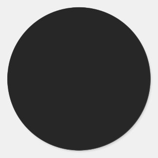 Music-Inspired Art Round Sticker