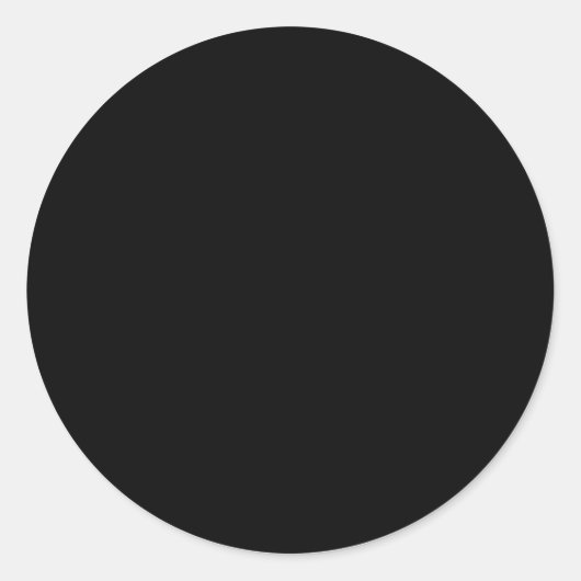 Music-Inspired Art Round Sticker (Voorkant)