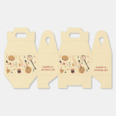 Music instruments kids birthday bedankdoosjes (Ongevouwen)