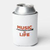Music is Life Blikjeskoeler (Blikje Voorkant)