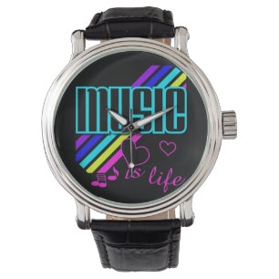 MUSIC is Life-horloges Horloge