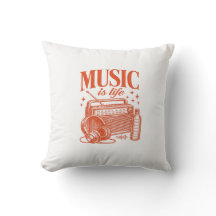 Music Is Life Vintage Design