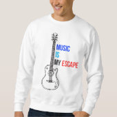 Music Is My Escape Trui (Voorkant)