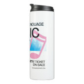  Music Is My Language Thermal Tumbler Thermosbeker (Geroteerd rechts)