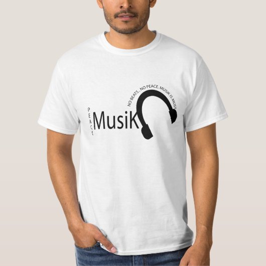 Music is My Therapy T-shirt (Voorkant)