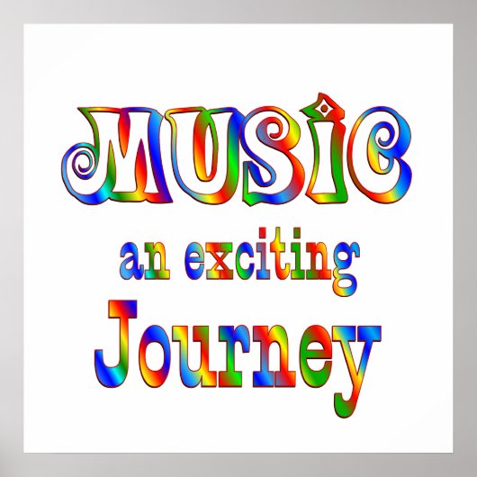 MUSIC is opwindend Poster (Voorkant)