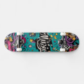 Music is Schaats Board Persoonlijk Skateboard (Horizontaal)