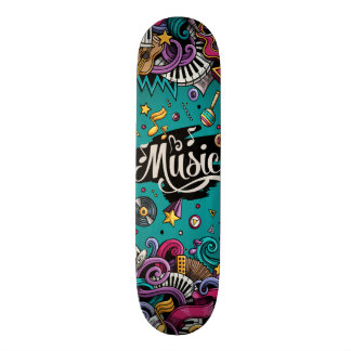 Music is Schaats Board Persoonlijk Skateboard
