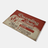 Music Is What Feelings Sound Like Deurmat (Schuin)