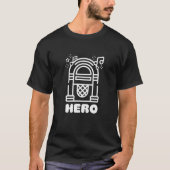 Music Jukebox Hero Music Karaoke T-shirt (Voorkant)