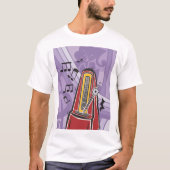 Music Jukebox Mannen T-Shirt (Voorkant)