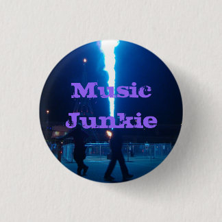 Music Junkie II Ronde Button 3,2 Cm