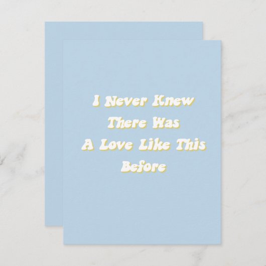 Music-kaart voor weduwschap informatiekaartje (Voorkant / Achterkant)