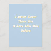 Music-kaart voor weduwschap informatiekaartje (Voorkant)