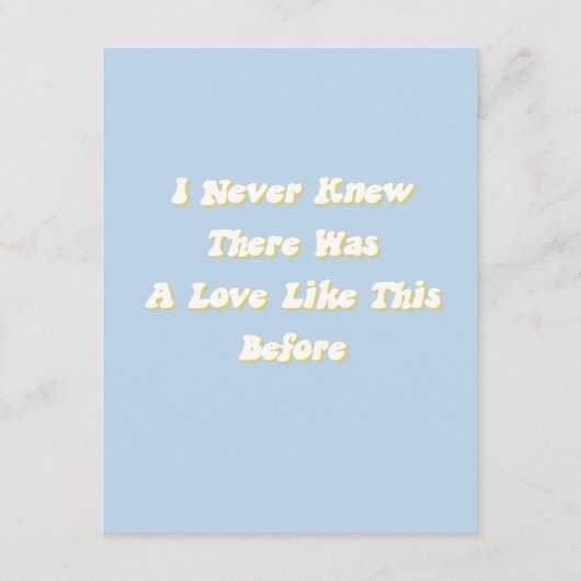 Music-kaart voor weduwschap informatiekaartje (Voorkant)