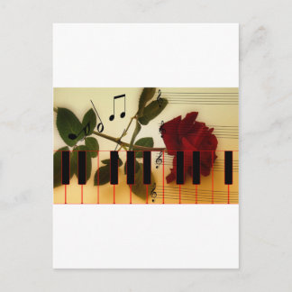 Music Keys neemt kennis van World Destiny Art Digi Briefkaart