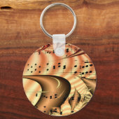 Music Keys neemt kennis van World Destiny Art Digi Sleutelhanger (Voorkant)