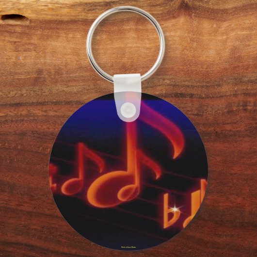 Music Keys-Sleutelhanger Sleutelhanger (Voorkant)