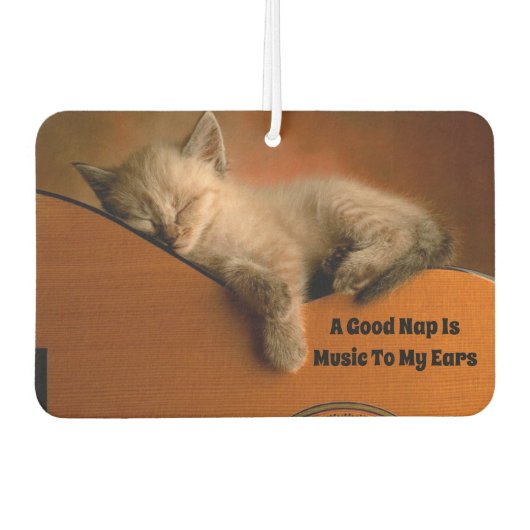 Music Kitten Air Freshener Luchtverfrisser (Voorkant)
