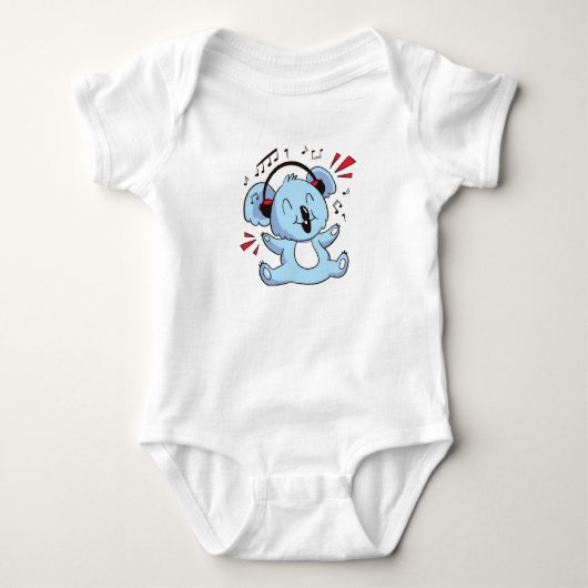 Music Koala Romper (Voorkant)