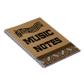 Music Lesson Practice Journal Notitieboek (Rechterzijde)