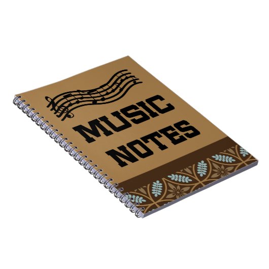 Music Lesson Practice Journal Notitieboek (Rechterzijde)