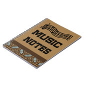 Music Lesson Practice Journal Notitieboek (Linkerzijde)