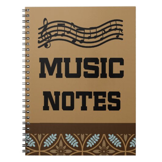 Music Lesson Practice Journal Notitieboek (Voorkant)