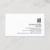 Music Lessons Gold Icons BusinessCard Visitekaartje (Achterkant)