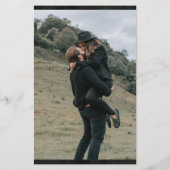 Music=Love Piano Photo Budget Weddenschap Flyer (Achterkant)