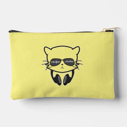 Music Lover Cat Etui (Achterkant)