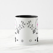 Music Lover Coffee Mug Mok (Midden)