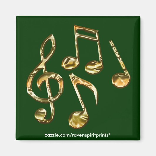 MUSIC LOVER Collectie Magneet (Voorkant)